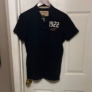 Hollister Dark Blue Polo with 1922 Emblem